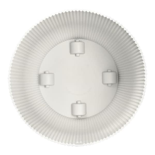 ELHO Vibes Fold Runde Urtepottehjul 35 - Hvid - Ø 35 x H 32 cm - Indendørs - 100% genbrugt