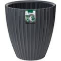 Miniatyrbillede 2 af 4: Urtepotte - Garden ID - Fancy - 40 x 42 cm - Til haver, altaner eller indendørs - Antracit