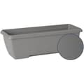 Miniatyrbillede 2 af 2: Plantekasse - GARDEN ID Teramo - Sort 60 cm - Soliditet - Integreret vandreserve - Genbrugt og 100% genanvendelig - Volumen til planter