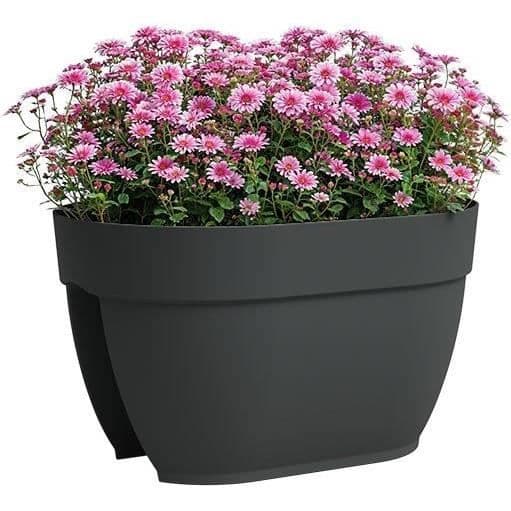 Jardiniere - ARTEVASI - CAPRI CAMPANA - Balkon - 40 ma - antracit
