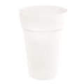 Miniatyrbillede 1 af 2: EDA Tuscany høj vase - Ø 46 x H 65 cm - 67 L - Hvid