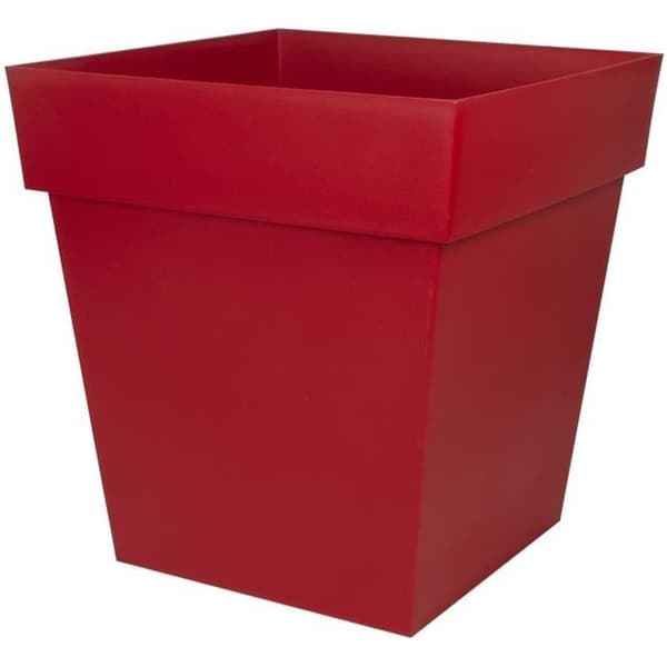 EDA Tuscany Firkantet Potte - 50 cm - 87 L - Rød