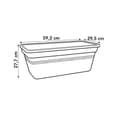 Pikkukuva 4 / 4: ELHO Green Basics 60 -istutuslaatikko - Living Black - ulkokäyttöön - XXL - P 29,5 x L 59,2 x K 27,7 cm