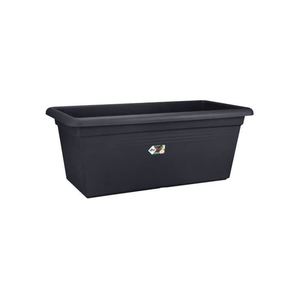 ELHO Green Basics 60 -istutuslaatikko - Living Black - ulkokäyttöön - XXL - P 29,5 x L 59,2 x K 27,7 cm