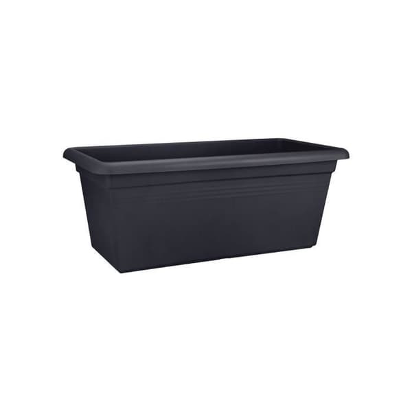 ELHO Green Basics 60 -istutuslaatikko - Living Black - ulkokäyttöön - XXL - P 29,5 x L 59,2 x K 27,7 cm