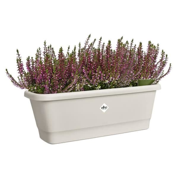 Elho Noa Balconiere M - Grå - L 52 x B 20 x H 18 cm - Udendørs balkon - 100% genbrugt