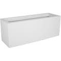 Miniatyrbild 1 av 6: EDA PLASTIQUE Graphit Up Balconniere - 25 L - 59 x 19,5 x 22,8 cm - Vit ceruse