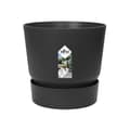 Miniatyrbillede 2 af 6: ELHO Greenville 30 Runde Blomsterpotte - Udendørs - Ø 29,5 x H 27,8 cm - Living Black