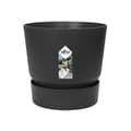Miniatyrbillede 1 af 6: ELHO Greenville 30 Runde Blomsterpotte - Udendørs - Ø 29,5 x H 27,8 cm - Living Black