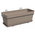 Pikkukuva 1 / 2: ARTEVASI - Istutusruukkusarja Capri 50cm v2 taupe 50.2 x 28.5 x k20.7 cm - 1.54l