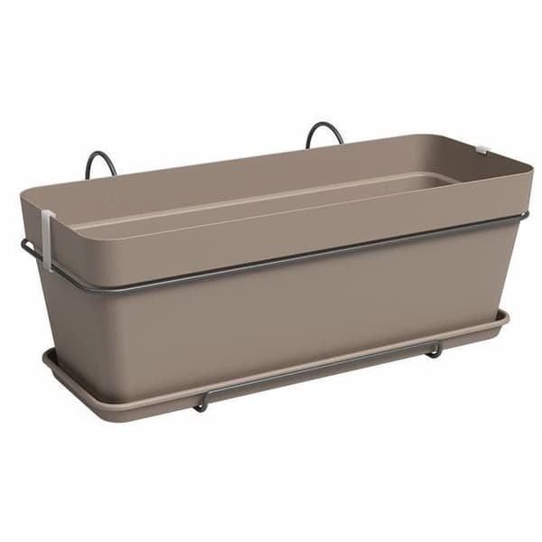 ARTEVASI - Istutusruukkusarja Capri 50cm v2 taupe 50.2 x 28.5 x k20.7 cm - 1.54l