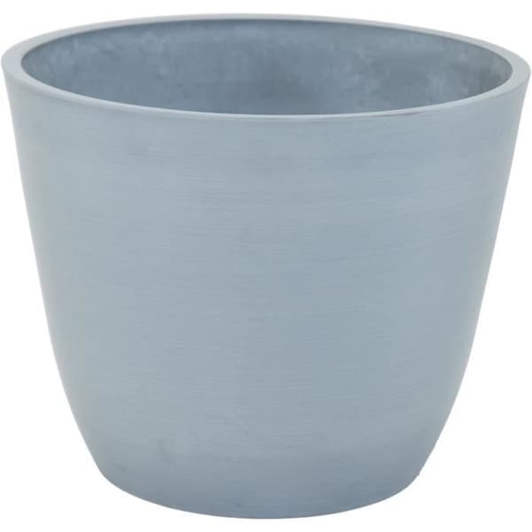 Kukkaruukku - MEGA COLLECTIONS - Ecostone-muna - Ø 53 cm - K 40 cm - Harmaa