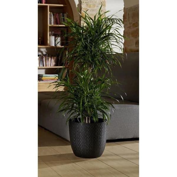 EDA OPALE plantekasse Ø 29,5 cm - Volumen 14,8 L - Sort