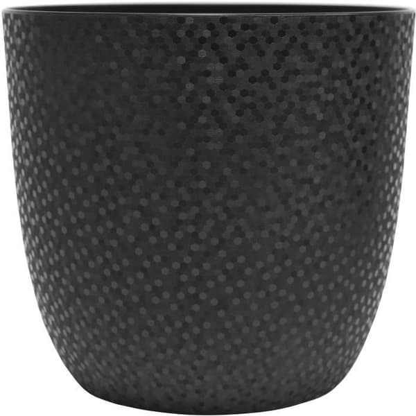 EDA OPALE plantekasse Ø 29,5 cm - Volumen 14,8 L - Sort