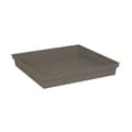 Pikkukuva 2 / 2: EDA Tuscany neliönmuotoinen lautanen - 40 cm - taupe