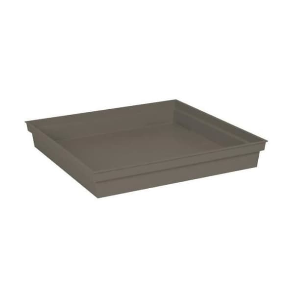 EDA Tuscany neliönmuotoinen lautanen - 40 cm - taupe