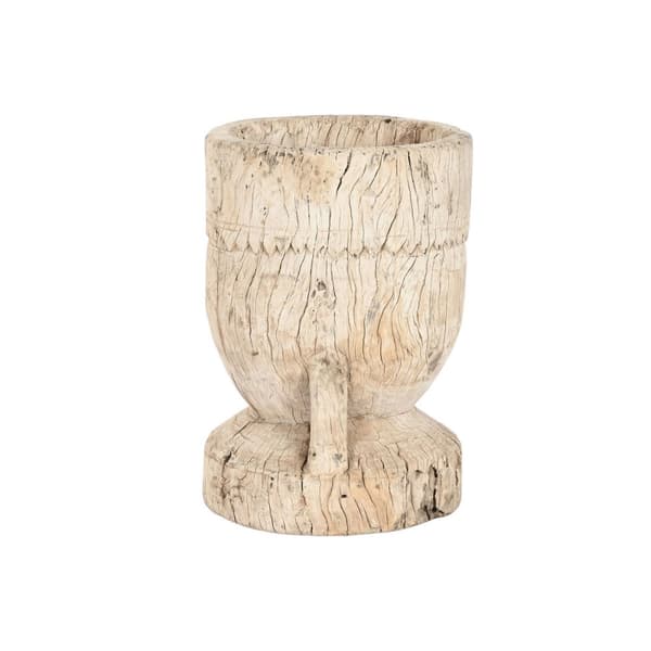 Kruka Home ESPRIT Naturell teakträ 31 x 31 x 46 cm