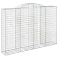 Miniatyrbild 2 av 2: Gabion bågformad 300x50x200/220 cm galvaniserat järn