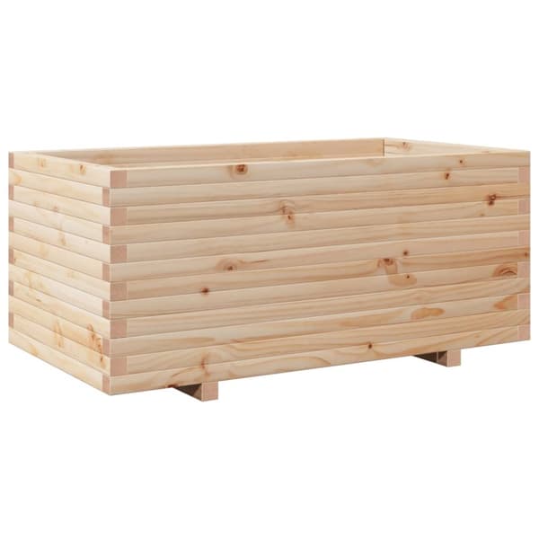 Odlingslåda 110x60x49,5 cm massivt furuträ