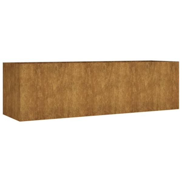 Odlingslåda 280x80x80 cm rosttrögt stål