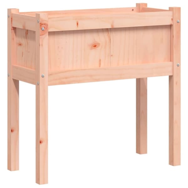 Odlingslåda med ben 70x31x70 cm massivt douglasträ