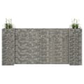 Miniatyrbild 1 av 2: Planteringsgabion H-formad stål 260x40x120 cm