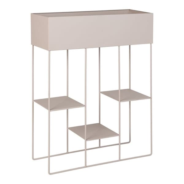 Rootz Rabo Steel Planter - Planter - 3 hyllyyksikkö - hiekkapinta - kestävä ja tyylikäs - 25 cm x 60 cm x 80 cm