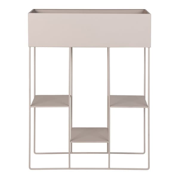 Rootz Rabo Steel Planter - Planter - 3 hyllyyksikkö - hiekkapinta - kestävä ja tyylikäs - 25 cm x 60 cm x 80 cm