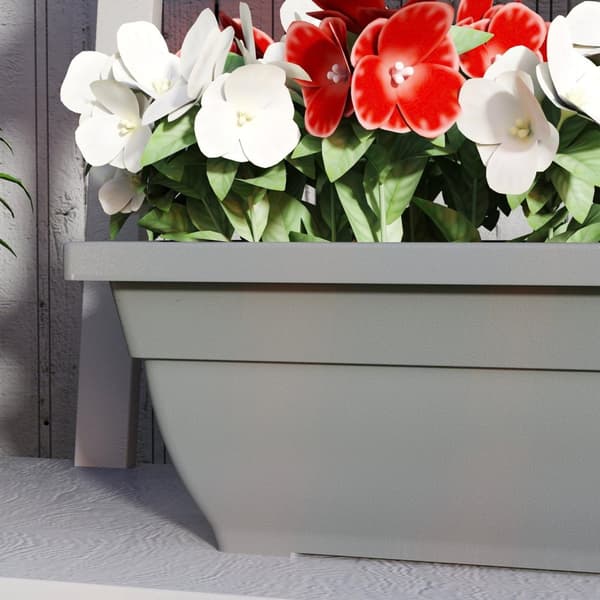 Rootz 5 Set Flower Pots - Garden Planters - Plant Containers - Hållbar plast - 59 cm x 21 cm x 16 cm