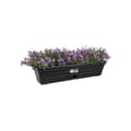 Miniatyrbild 4 av 6: ELHO Blomlåda Green Basics Allin1 50 - Utomhus &amp; Balkong - L 25,7 x B 47,3 x H 16,7 cm - Living svart