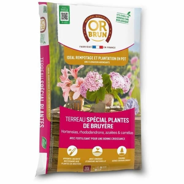Krukkompost OR BRUN 20 L