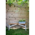 Pikkukuva 3 / 3: Istutusruukku - GARDEN ID - Green Care Impact siniharmaa - 50 x 16 x 16 cm - 10 vuoden takuu - 100 % kierrätetty - UV-/pakkasenkestävä