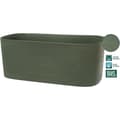 Miniatyrbillede 2 af 3: XL plantekasse med vandreserve - GARDEN ID Respect - Verdigris 80 x 38 cm - 100% husholdningsaffald - 100% genanvendelig
