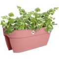 Miniatyrbild 2 av 3: Blomkruka - ELHO - Vibia Campana Blombrygga 60 - Rosa - L 26 x B 59 x H 22 cm - Balkong/Utomhus - 100% återvunnen