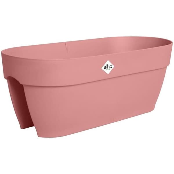 Blomkruka - ELHO - Vibia Campana Blombrygga 60 - Rosa - L 26 x B 59 x H 22 cm - Balkong/Utomhus - 100% återvunnen