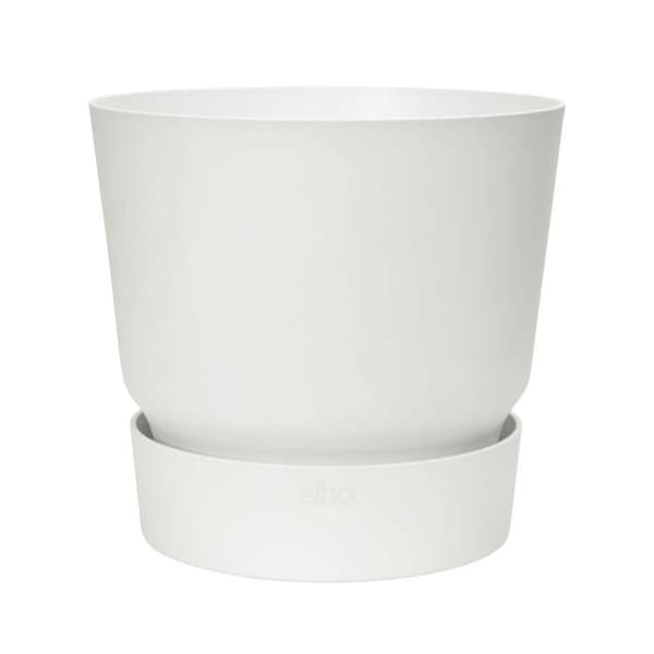 ELHO Greenville 40 Rund Blomsterpotte - Udendørs - Ø 39 x H 36,8 cm - Hvid