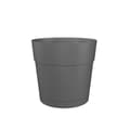 Pikkukuva 2 / 4: CAPRI LARGE pyöreä kukka- ja kasviruukku - muovia - vesisäiliö - halkaisija 50 cm - valkoinen - ARTEVASI