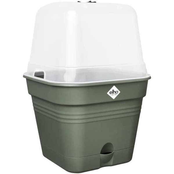 ELHO Green Basics Allin1 30 dyrkningspotte - Grøn - Ø 30 x H 25 cm - dyrkning og høst - 100% genanvendt