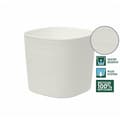 Miniatyrbillede 2 af 5: Potte med vandreserve - GARDEN ID Respect - Hvid 25 x 25 cm - 100% husholdningsaffald - 100% genanvendelig - Struktureret overflade