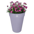 Miniatyrbillede 5 af 6: Urtepotte - Elho - Loft Urban Rund - Højde 35 - Lilla - L 34 x B 33,5 x H 45 cm - Udendørs - 100% genbrugt