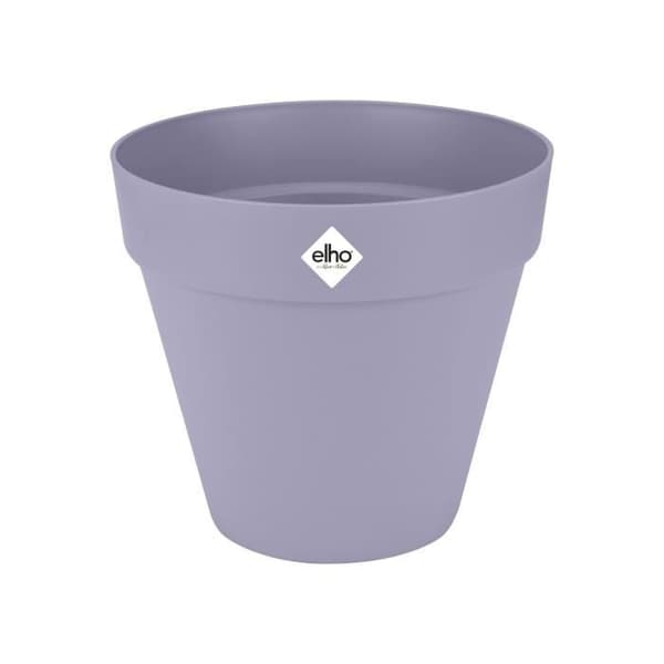 Kukkaruukku - Elho - Loft Urban Round - Violetti - P 29 x L 28,5 x K 26 cm - Ulkokäyttöön - 100 % kierrätetty