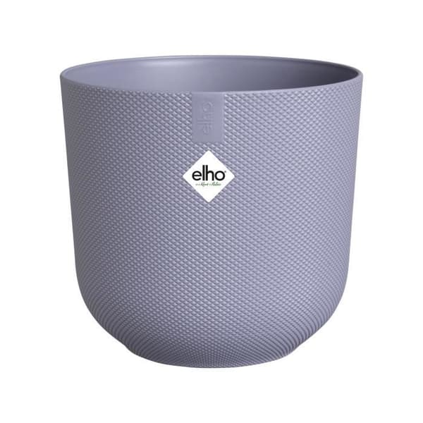Urtepotte - Elho - Jazz Rund - Lilla - L 35 x B 34,5 x H 32 cm - Indendørs - 100% genbrugt