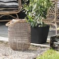 Pikkukuva 2 / 6: Neliönmuotoinen kukkaruukku - DEROMA - Origin - 12 L - antrasiitti