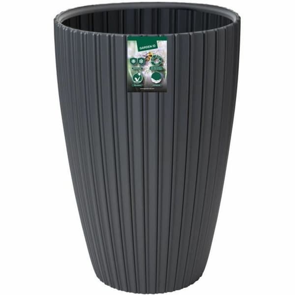 Kukkaruukku Garden ID Fancy Antrasiitinharmaa Polyetyleeni 40 x 58 cm