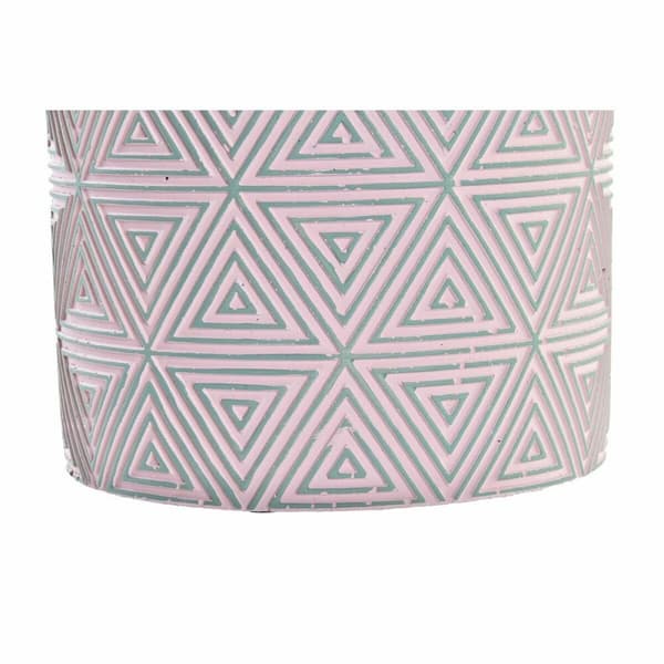 Kukkaruukkusetti DKD Home Decor Sementti 2 Kappaletta 2 osaa (17 x 17 x 15 cm)
