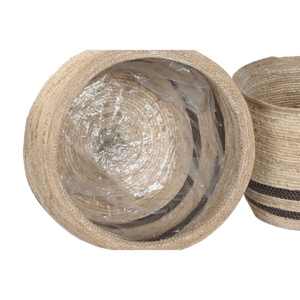 Kasvit Home ESPRIT Ruskea Kuitu Arabi 60 x 60 x 52 cm (4 osaa)