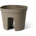Miniatyrbillede 3 af 5: Selvvandende pot Garden ID Taupe