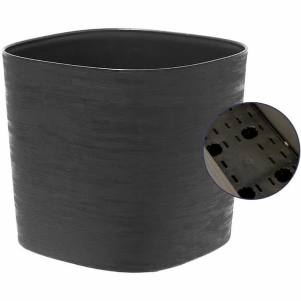 Planter Garden ID Respect Svart 20 x 20 cm