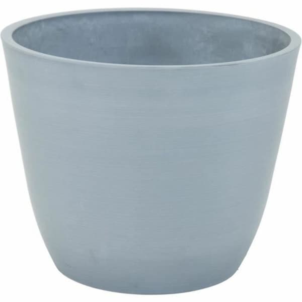 Urtepotte Mega Collections Ecostone Egg Grå 41 x 33 cm