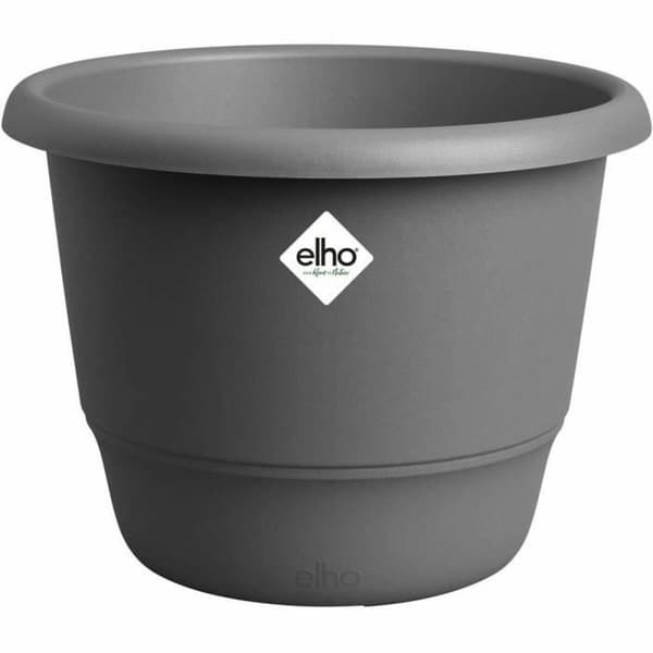 Urtepotte Elho Amiga Round 40 Sort Antracit 39 x 29 cm